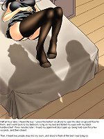 Slutty asian chick and two black fuckers interracial toons