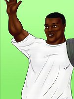 Take all my load you white cheasty whore, swallow every cum drop on these comic porn pics