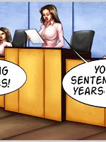 You are sentenced to twenty years in prison! Fucking cartoon bitches I'm innocent!