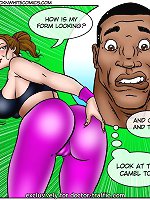 We will work every body part on interracial cartoons so you will get a full body workout
