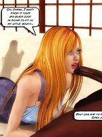 3d porn toons with redhead teen girl doing blowjob