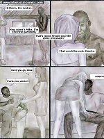 Cuckold cartoon sex more pleases her soul than being fucked by the white second half!