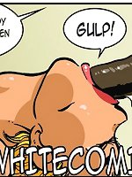 Take it easy you old geezer on cartoon sex comics, youre stretching my throat to the limits