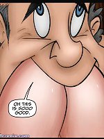 JKR comix. O Girl and Barry cartoon fucking